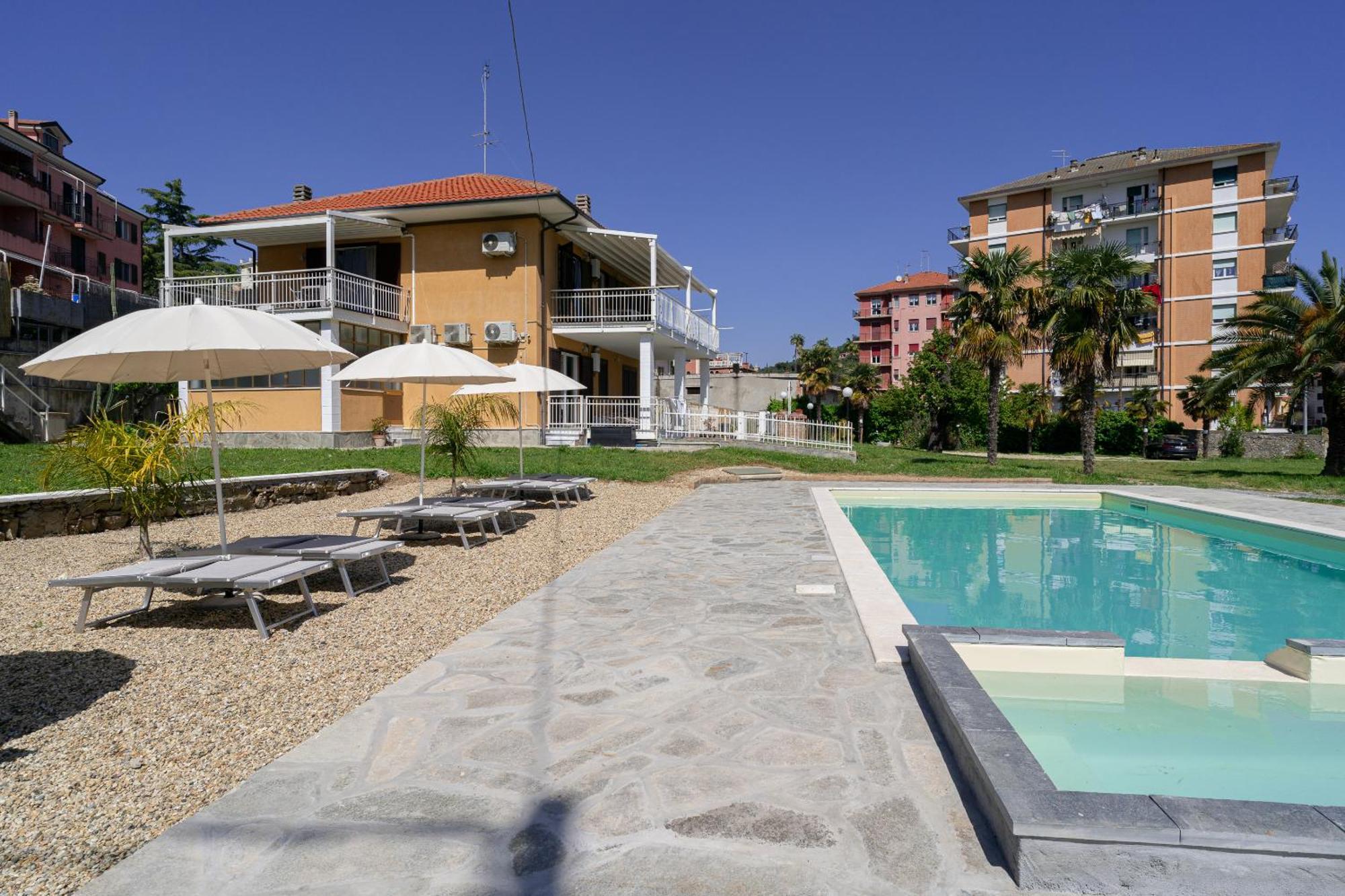 Il Gattino Di Porto - Apt 6 - Monolocale Terrazzo Piscina Imperia Exteriör bild